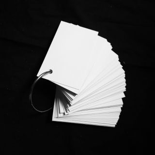 Combo 1000 Flashcard trắng + 7 khoen giá rẻ nhất Việt Nam