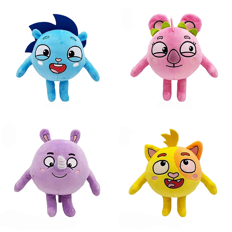 Gối nhồi bông hình nhân vật hoạt hình dễ thương làm quà tặng cho bé trai và bé gái