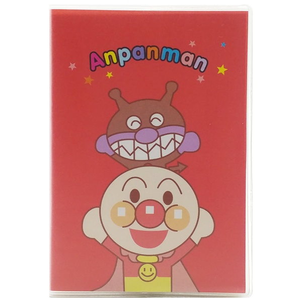 Sổ Bìa Trong Kẻ Ngang 100528 - Hình Anpanman - Màu Đỏ