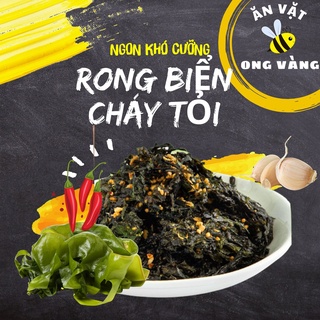 Rong biển cháy tỏi loại ngon hũ 200g, ăn vặt ong vàng - ăn đi chờ chi