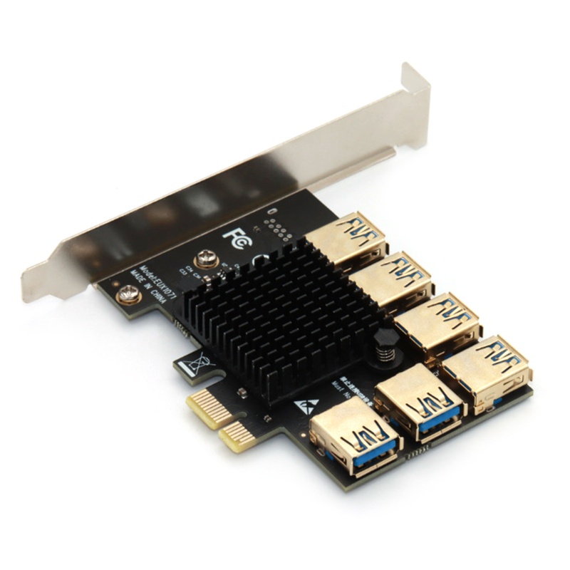 Card Mở Rộng PCI-Express 16X Khe Cắm 1X Sang 16X PCI-e USB 3.0