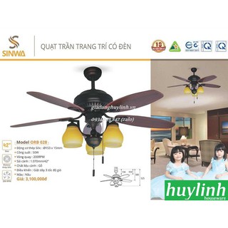 QUẠT TRẦN SINWA ORB028