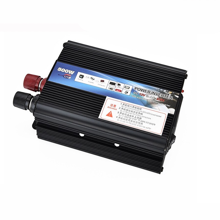Bộ kích điện inverter 500W, đổi nguồn 12v lên 220V