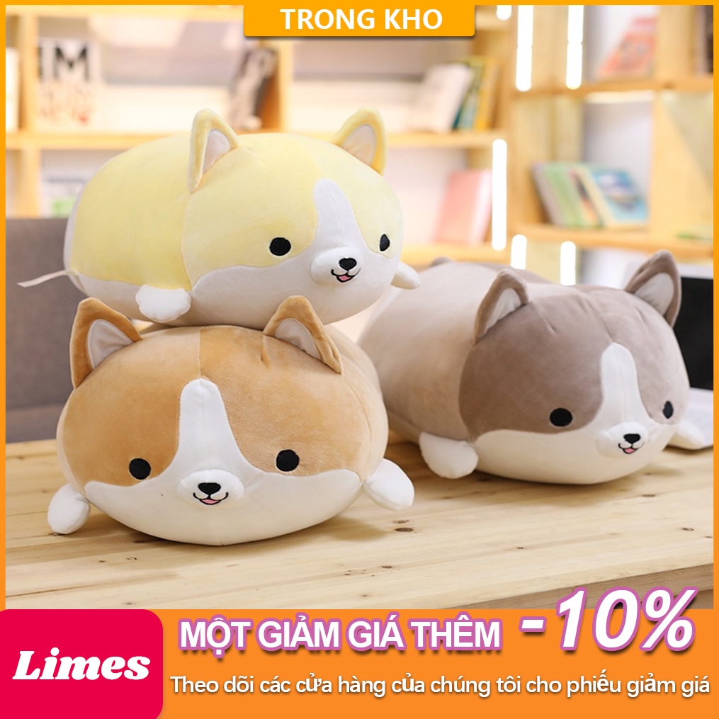 Chó Corgi Nhồi Bông Đáng Yêu