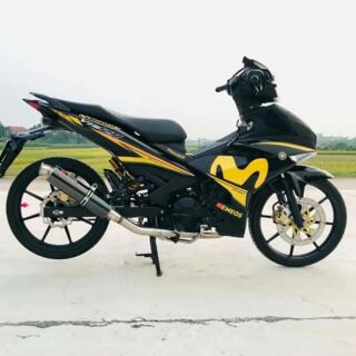 Tem rời Exciter 150 movistar vàng đen