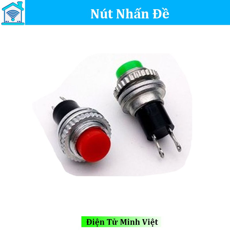 Nút Nhấn Đề 1 Vỏ Sắt Nhấn Nhả 1 Cái