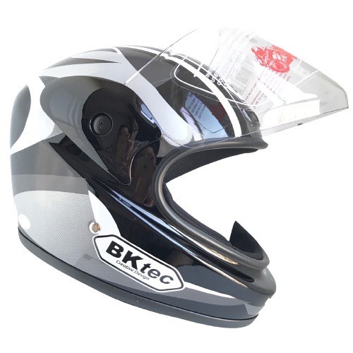 Mũ bảo hiểm hàm fullface Bktec 411 ( Xám bạc )