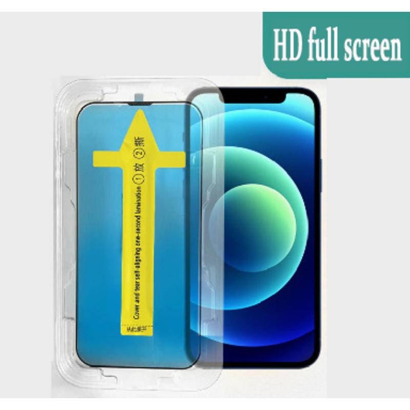 Cường lực iphone  khung tự dán iphone 14 13 12 11 Pro Max x xs xr xsmax 8 7 Plus  - Full màn hình