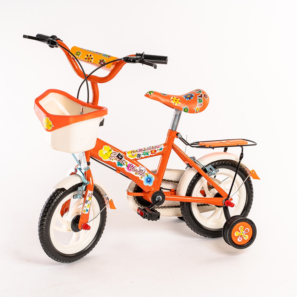 Xe đạp trẻ em 2 bánh Bông Mai 14 inches - Nhựa Đại Phát Tài - cho trẻ 2-5 tuổi - 1104XBM