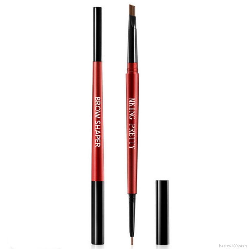 [Hàng mới về] Bút kẻ chân mày 2 đầu dạng xoay chống nước chống nhòe tiện dụng | BigBuy360 - bigbuy360.vn