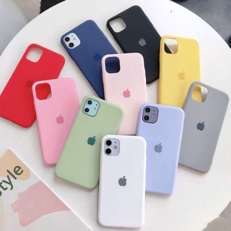 Ốp lưng iphone - Ốp iphone CHỐNG BẨN LOGO TÁO  6/6plus/6s/6splus/7/7plus/8/8plus/x/xs/11/12/pro/max/plus/promax | BigBuy360 - bigbuy360.vn