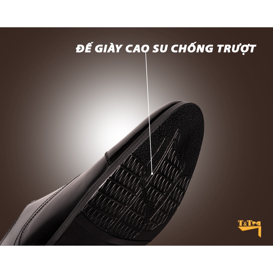[ 6CM ] Giày Cao Nam T&amp;TRA S1004ĐB