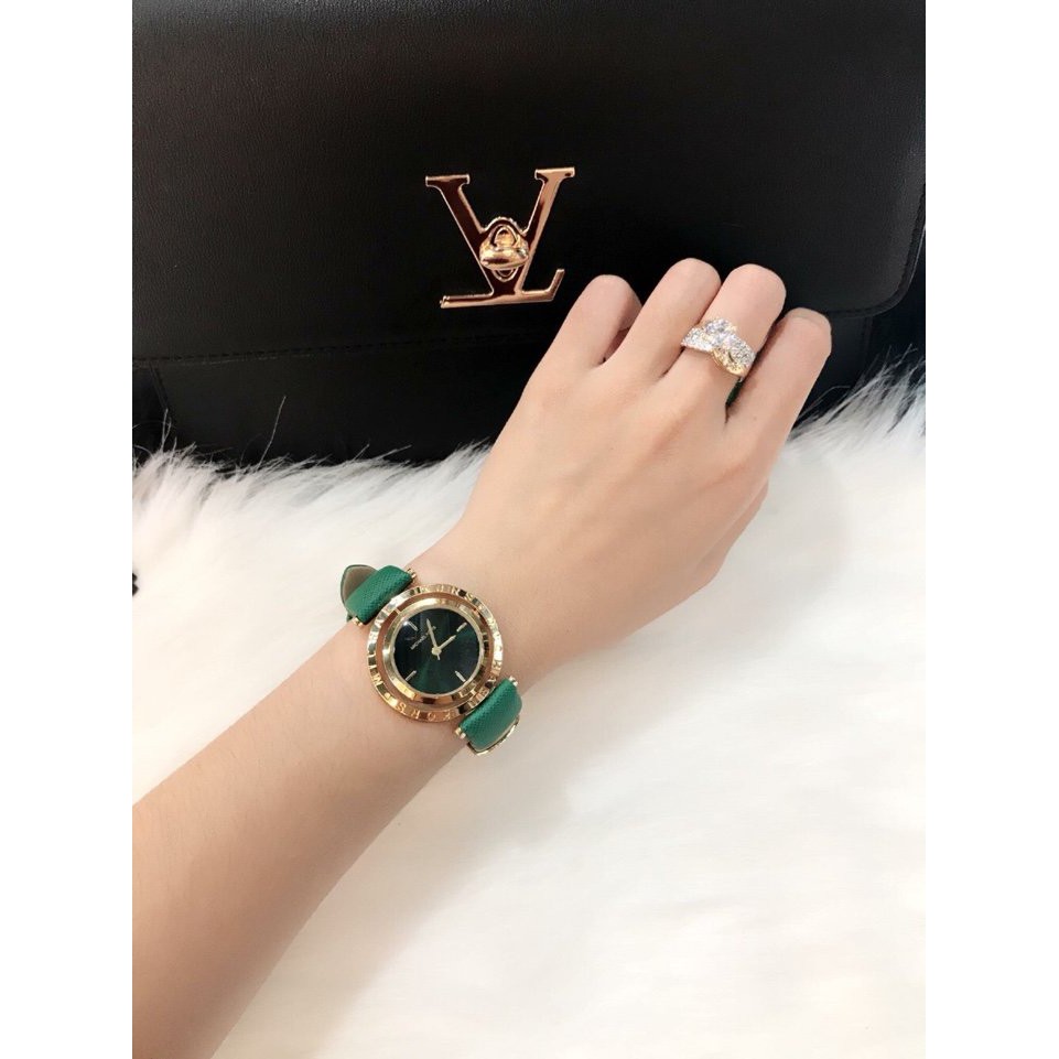 Michael kors dây da mặt xoay