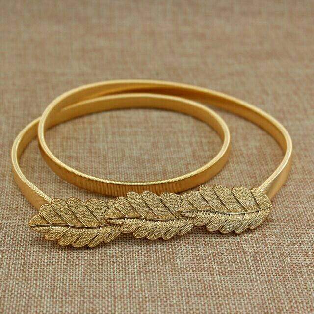 Thắt lưng nữ mặt 3 chiếc lá ( đai váy)