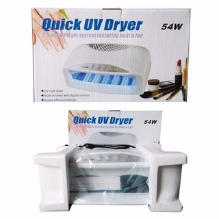 Máy hơ gel uv 2 bàn tay 54w