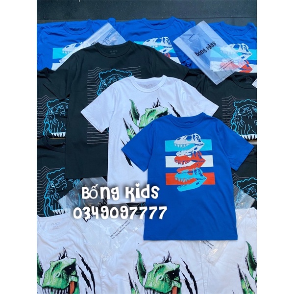 Áo Phông Bé Trai In Chữ Place