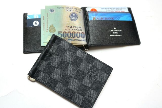 [FREE SHIP] Ví kẹp tiền kèm để thẻ siêu mỏng và tiện dụng money clip