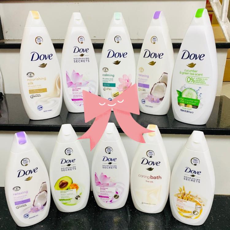 [7 Phân Loại] Sữa Tắm Dưỡng Và Chăm Sóc Da Toàn Diện Dove Body Wash 500ml