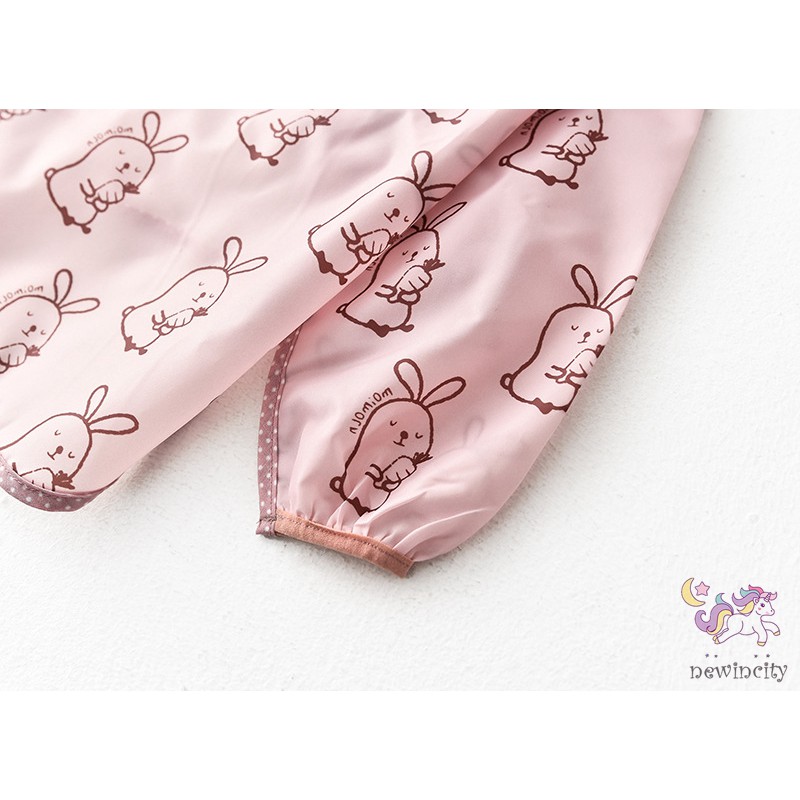 Yếm Ăn Dài Tay Chống Thấm Nước Cho Bé Tiện Dụng