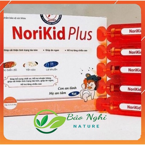 NORIKID PLUS – Hỗ Trợ Cải Thiện Biếng Ăn,Táo BónTăng Sức Đề Kháng ở Trẻ 06 Tháng – 12 Tuổi [CHÍNH HÃNG HỘP 20 ỐNG] | BigBuy360 - bigbuy360.vn
