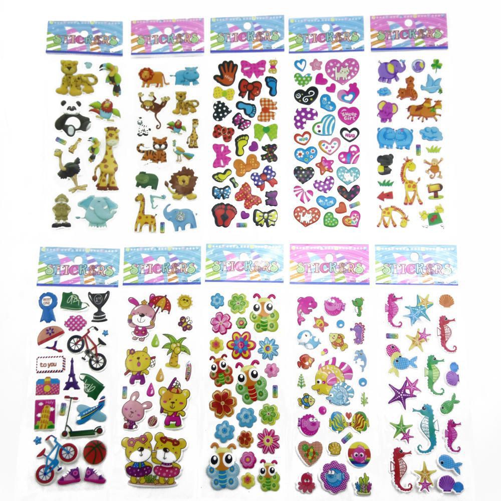 FREESHIP ĐƠN 99K_ Set 10 tấm hình dán sticker dễ thương cho bé