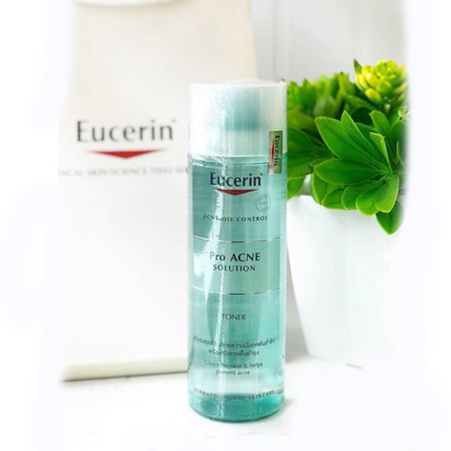 [CHÍNH HÃNG] Toner Eucerin Pro Acne Solution Toner cho Da Mụn - Nước Hoa Hồng Eucerin Proacne Cân Bằng Da Dầu Mụn 200ml