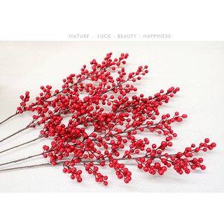 Nhánh Đào Đông Cành 12 Nhánh Trang Trí Cao Cấp