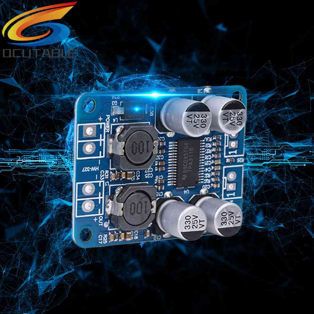 Bảng Mạch Khuếch Đại Âm Thanh Kỹ Thuật Số TPA3118 PBTL Mono DC8-24V 60W