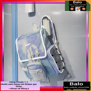 Balo Banawa Tie Dye See Thru Backpack tặng giấy thơm