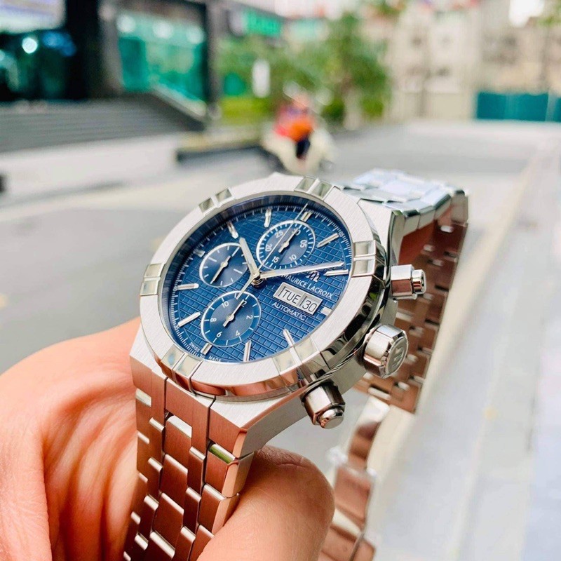 Đồng hồ nam Mau.rice Lac.roix Aikon Chronograph Blue -  .