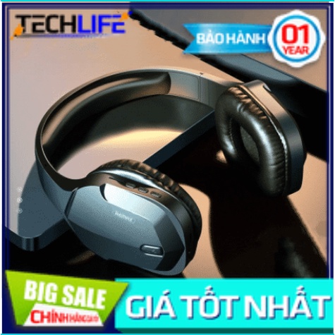 💎💎Tai nghe Bluetooth chụp tai Gaming có míc 💎CAO CẤP💎Chính hãng Remax RB-750HB V5.0 hỗ trợ thẻ nhớ không dây Giá rẻ