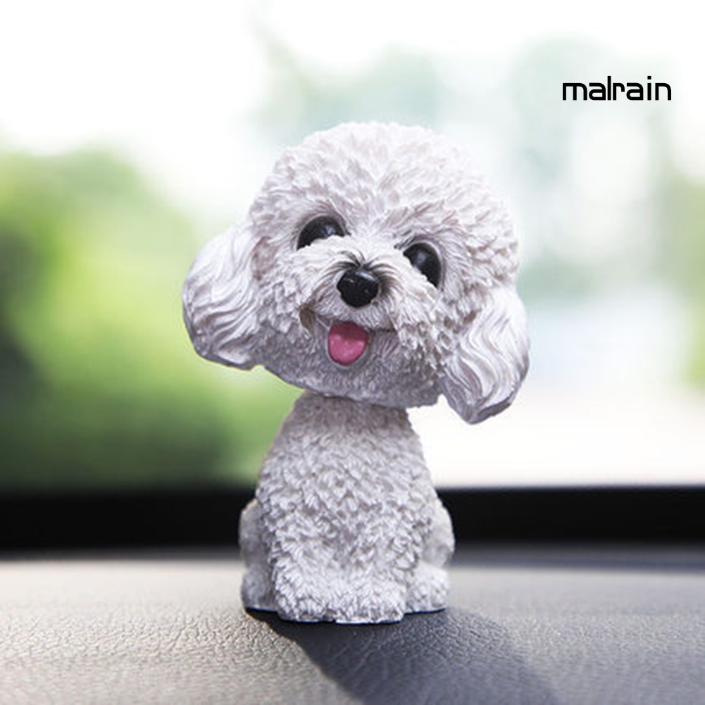 Chú Chó Con Lắc Đầu Đáng Yêu Dùng Để Trang Trí Nội Thất Xe Hơi