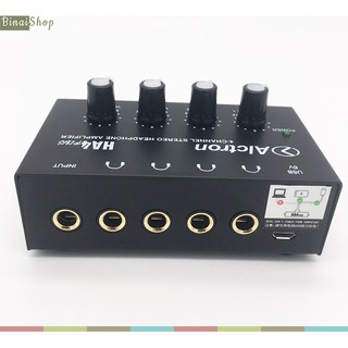 Bộ chia tai nghe 4 cổng Alctron HA4 Plus
