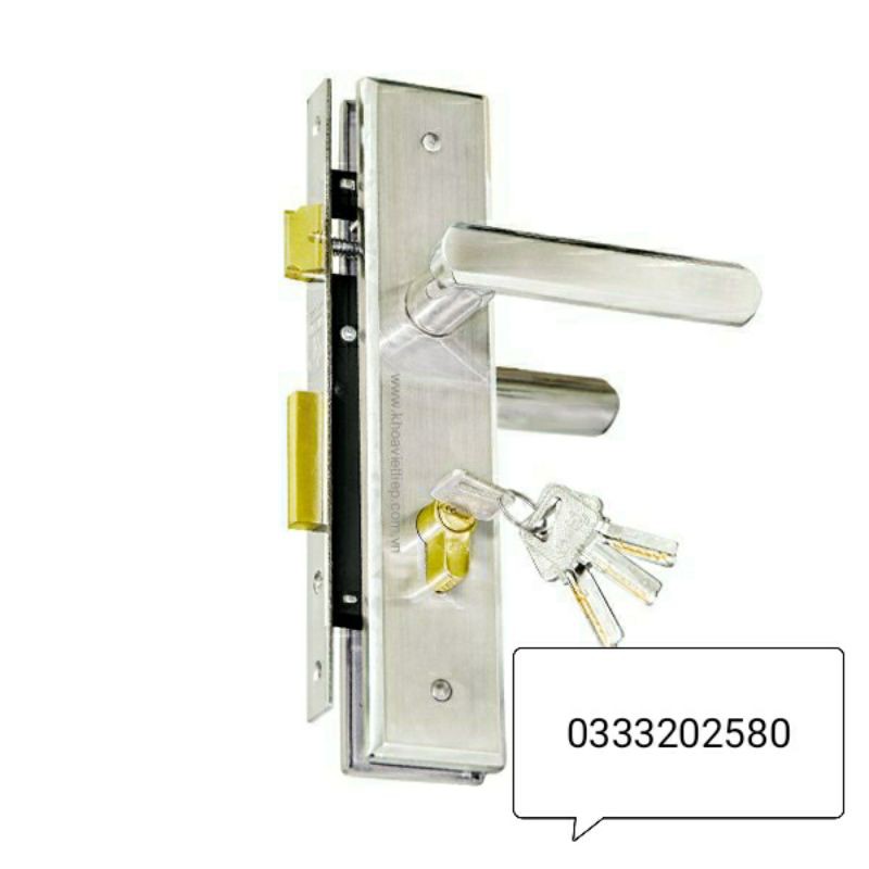 Khoá 04824 cửa đi inox Việt Tiệp
