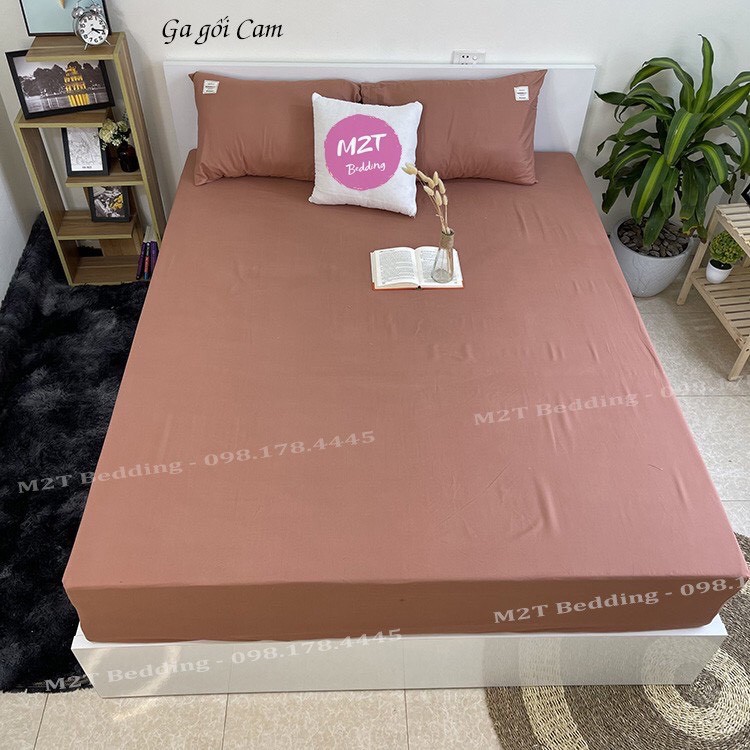 Vỏ ga trải giường Cotton Tici M2T bedding drap giường bo chun đủ size (không kèm vỏ gối)