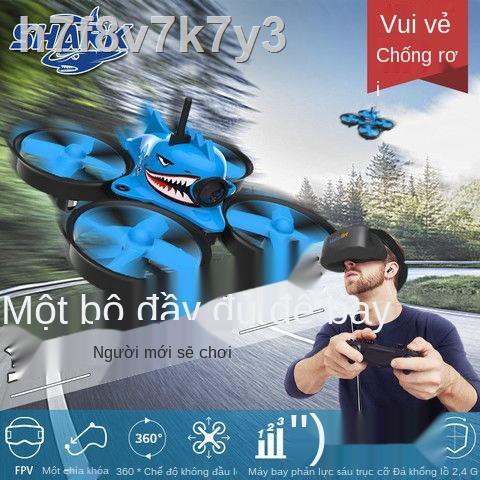 Lễ hội mùa xuân giao hàng FPV cá mập nhỏ trong nhà máy đi ngang bay đồ chơi quadcopter chiều cao cố định k