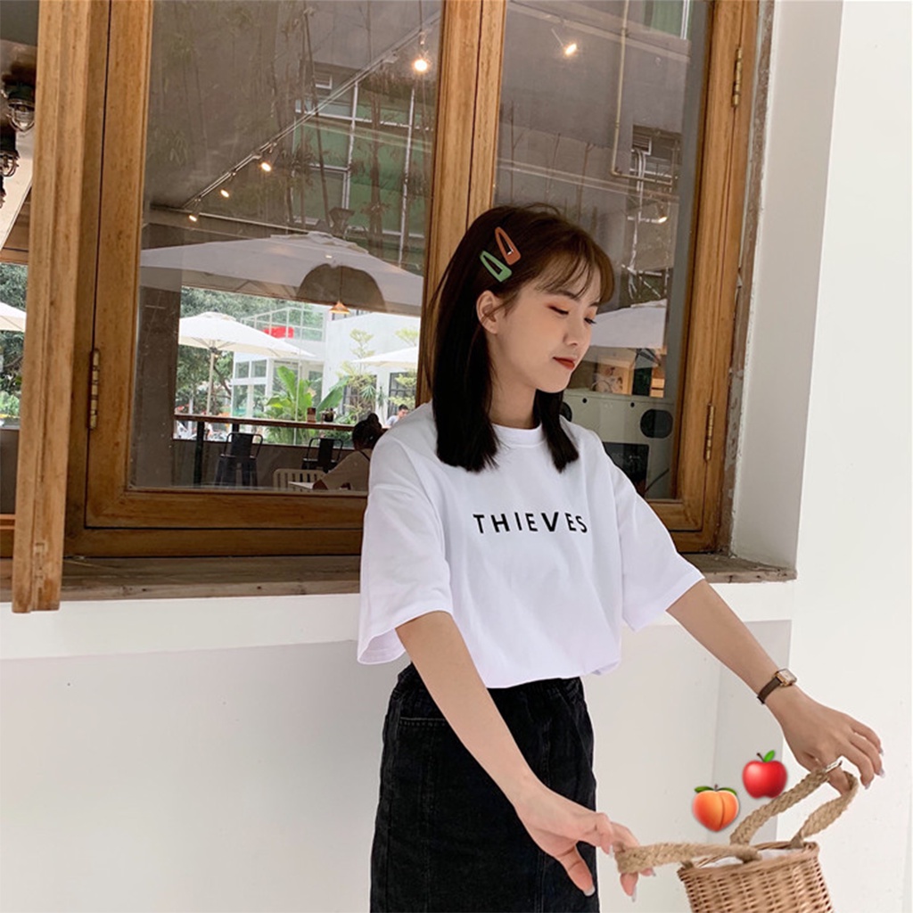 Áo thun nữ tay lỡ AMIHOUSE Premium Cotton form rộng