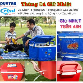 Thùng đá Matsu Duy Tân 35 & 45 Liter giữ lạnh trên 48h