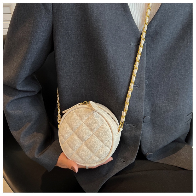 Túi Xách Mini Nữ Dáng Tròn Quả Trám Chất Da Mềm Đẹp Siêu Dễ Thương - ViVi