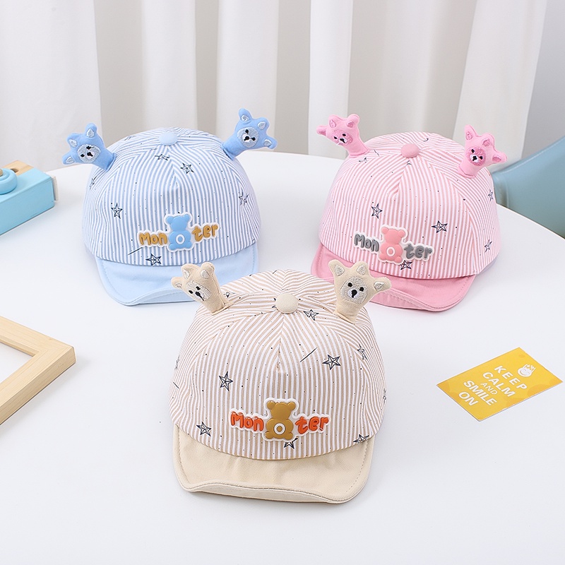 Mũ lưỡi trai gấu cho bé 6 tháng tuổi đến 24 tháng tuổi - LT3