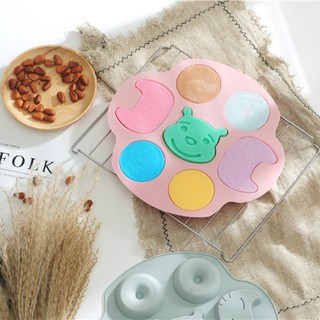 Khuôn silicon làm bánh donut
