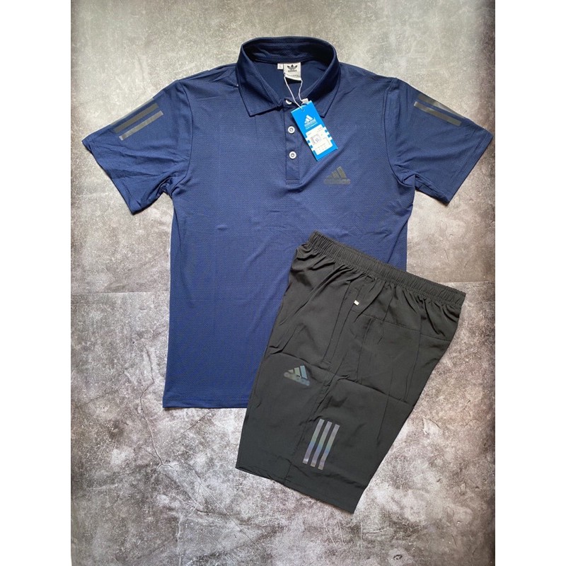 [SALE Hàng loại 1] Bộ thể thao nam, bộ adidas nam cao cấp vải lỗ kim thông hơi co giãn 4 chiều | BigBuy360 - bigbuy360.vn