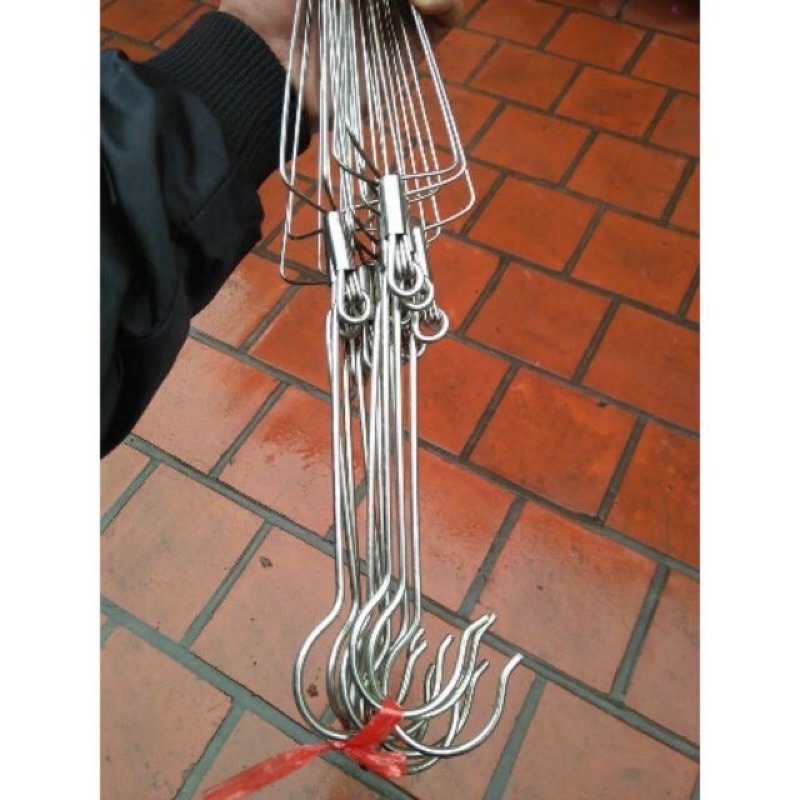 Combo 20 móc inox bẻ vai 90cm