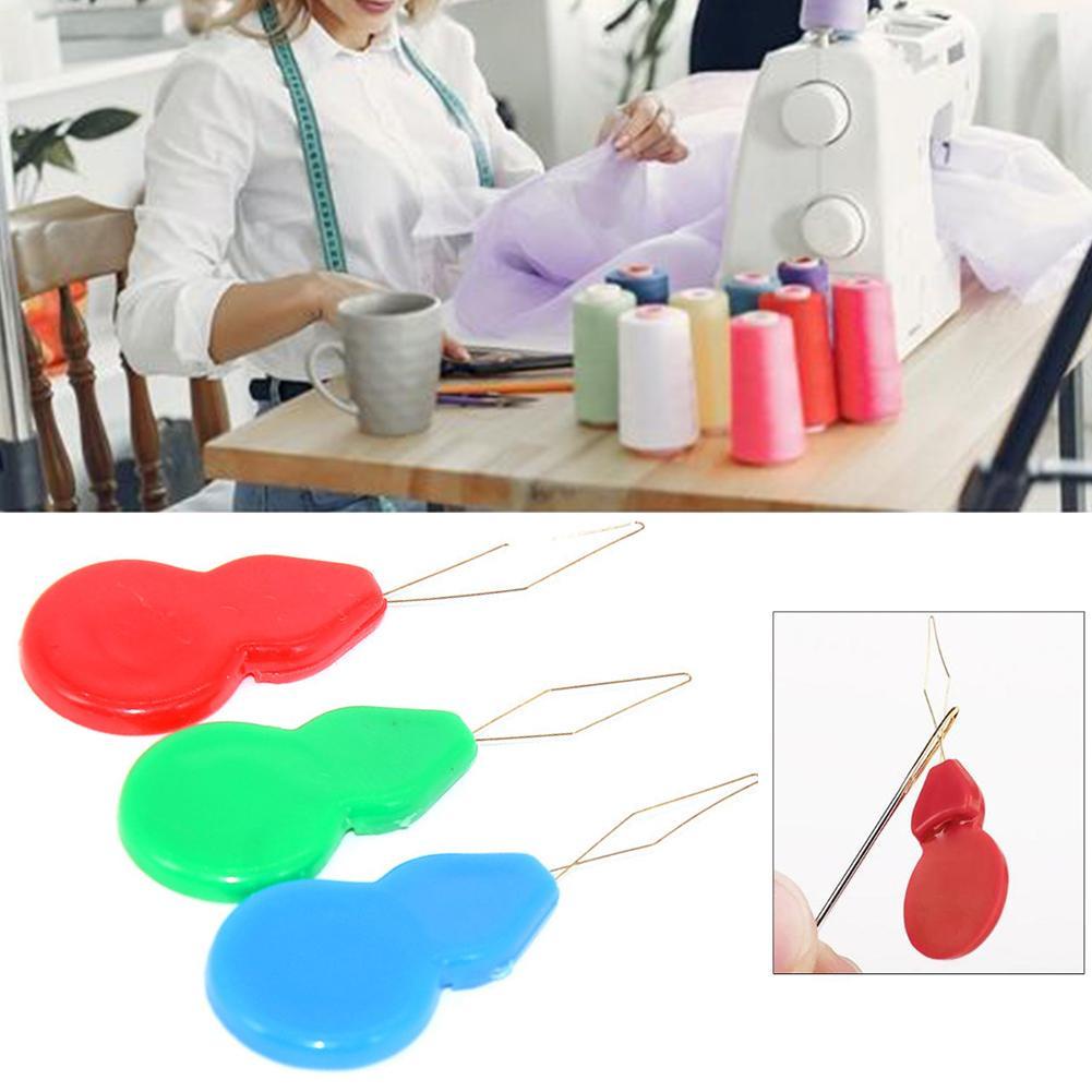 1 Dụng Cụ Xỏ Chỉ Hình Quả Bầu Màu Sắc Ngẫu Nhiên M7U9