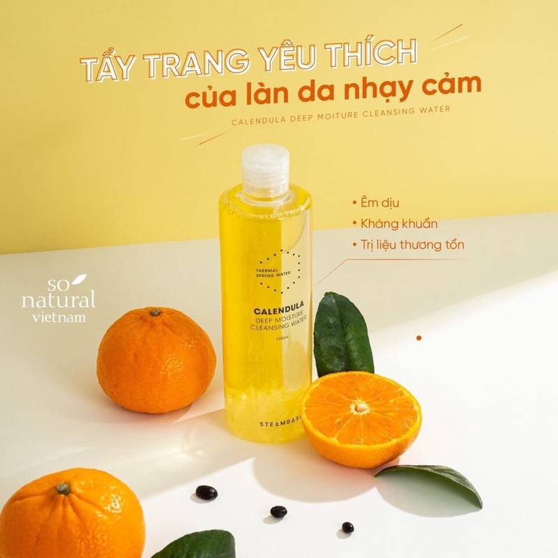 Tẩy trang hoa cúc lã mã Steambase . Sản phẩm chính hãng đến từ Hàn Quốc