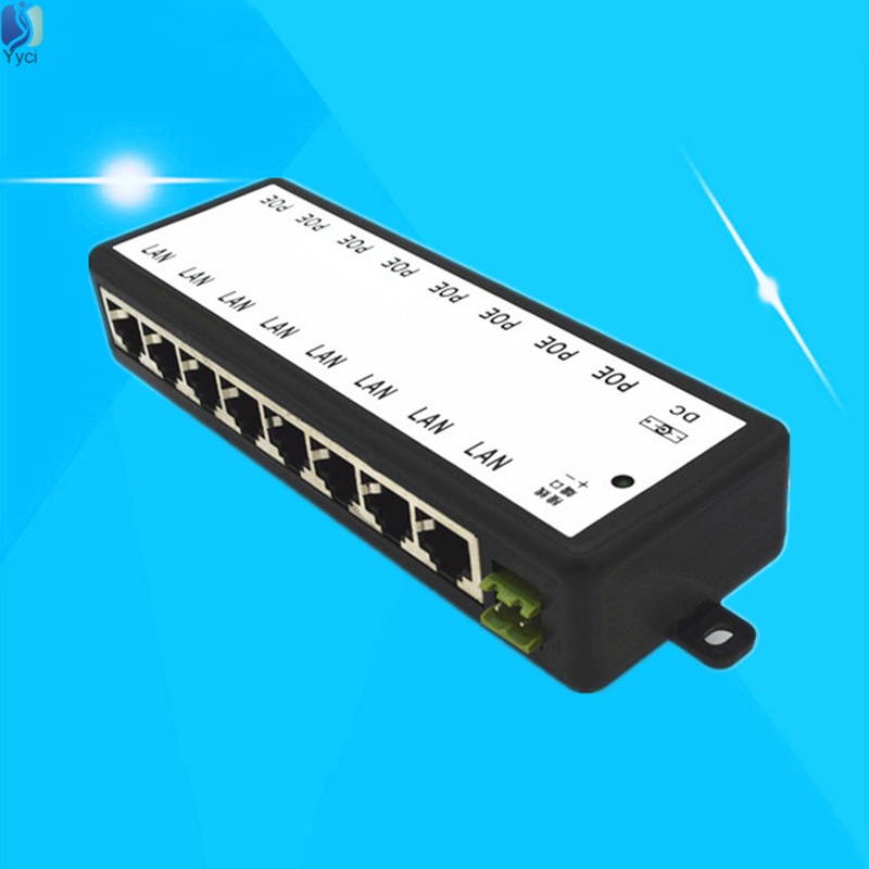 Đầu Chia 8 Cổng POE 12-48V POE Chuyên Dụng Chất Lượng Cao