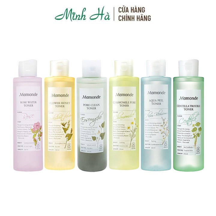 Mamode - nước hoa hồng mamonde Centella Trouble chiết xuất rau má