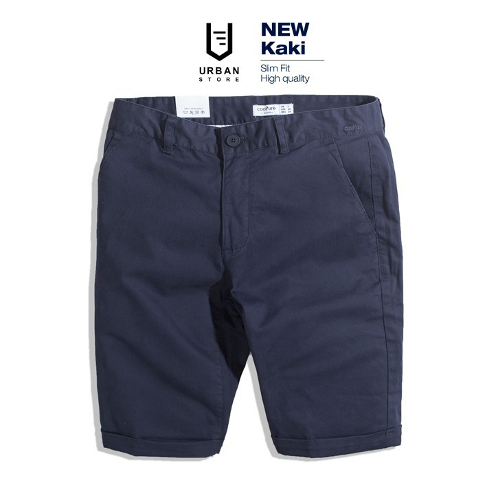 Quần Short Kaki cooPure, Quần Short Vải Kaki Cao Cấp Extra 3% Spendax, Thiết Kế Trang Nhã NO.1507 (7 màu) | BigBuy360 - bigbuy360.vn