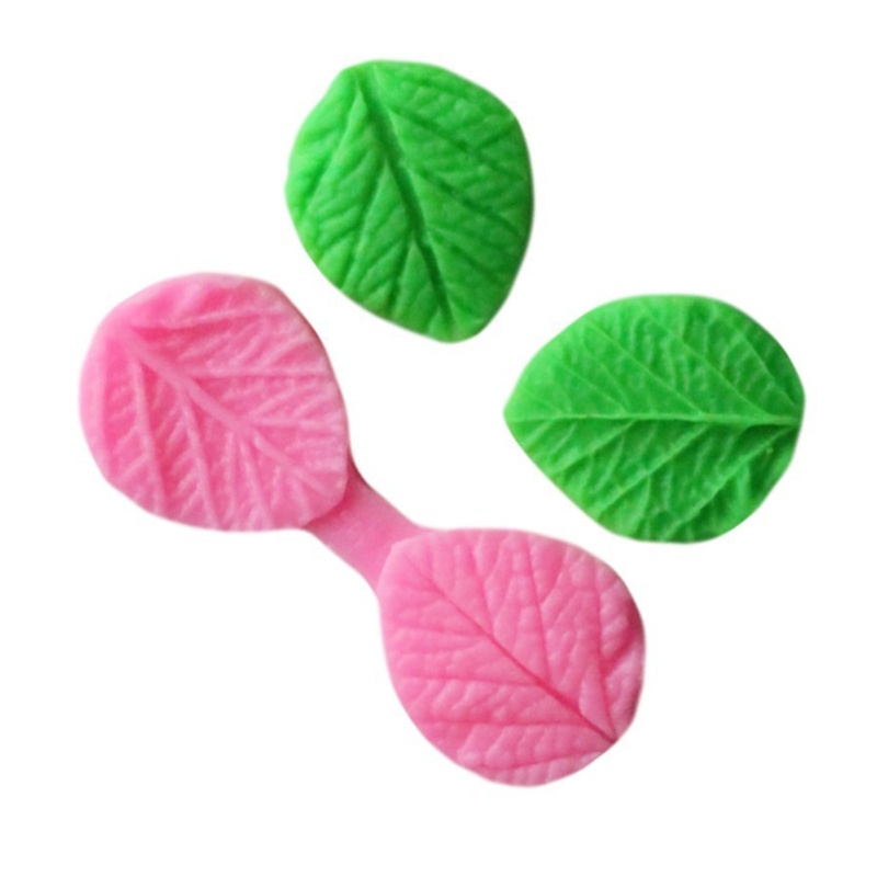 Khuôn Silicone Làm Bánh Kẹo Hình Chiếc Lá