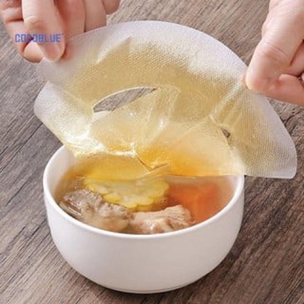 Set 20 giấy lọc cặn dầu ăn Nhật Bản giúp lọc bỏ các cặn li ti và làm dầu được lọc sạch trong chịu nhiệt thân thiện mtr